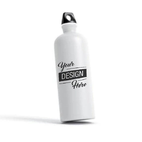 White print on demand Bottle